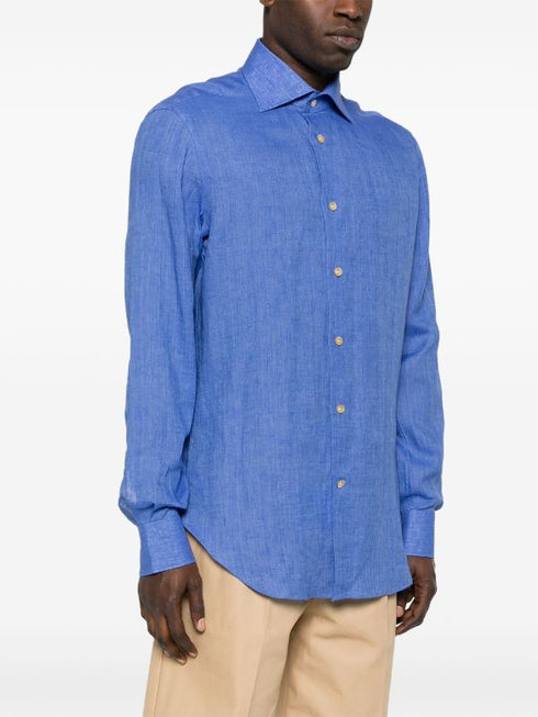 chambray linen shirt